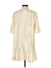 Shakuhachi 100% Polyester Damask Ivory Casual Dress Size S - photo 2
