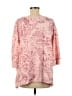 Assorted Brands Pink 3/4 Sleeve T-Shirt Size M - photo 2