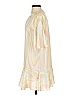 Shakuhachi 100% Polyester Damask Ivory Casual Dress Size S - photo 5