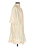 Shakuhachi 100% Polyester Damask Ivory Casual Dress Size S - photo 4