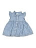 First Impressions 100% Lyocell Blue Dress Size 3-6 mo - photo 1