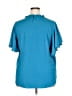 Assorted Brands Teal Short Sleeve Top Size XXL - photo 2