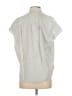 Madewell 100% Cotton Stripes Silver Short Sleeve Button-Down Shirt Size XXS - photo 2