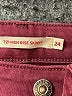 Levi's Burgundy Jeans Size 24 waist - photo 3