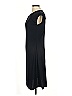 W by Worth 100% Polyester Solid Black Casual Dress Size 8 - photo 5