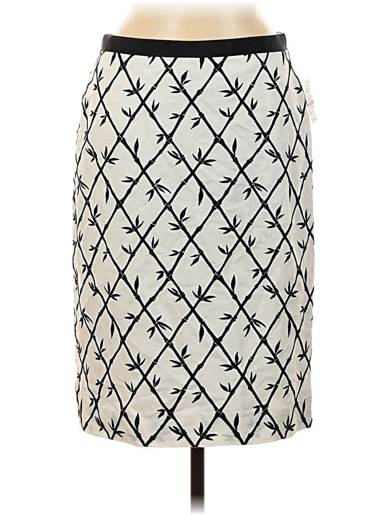 Talbots Casual Skirt In White