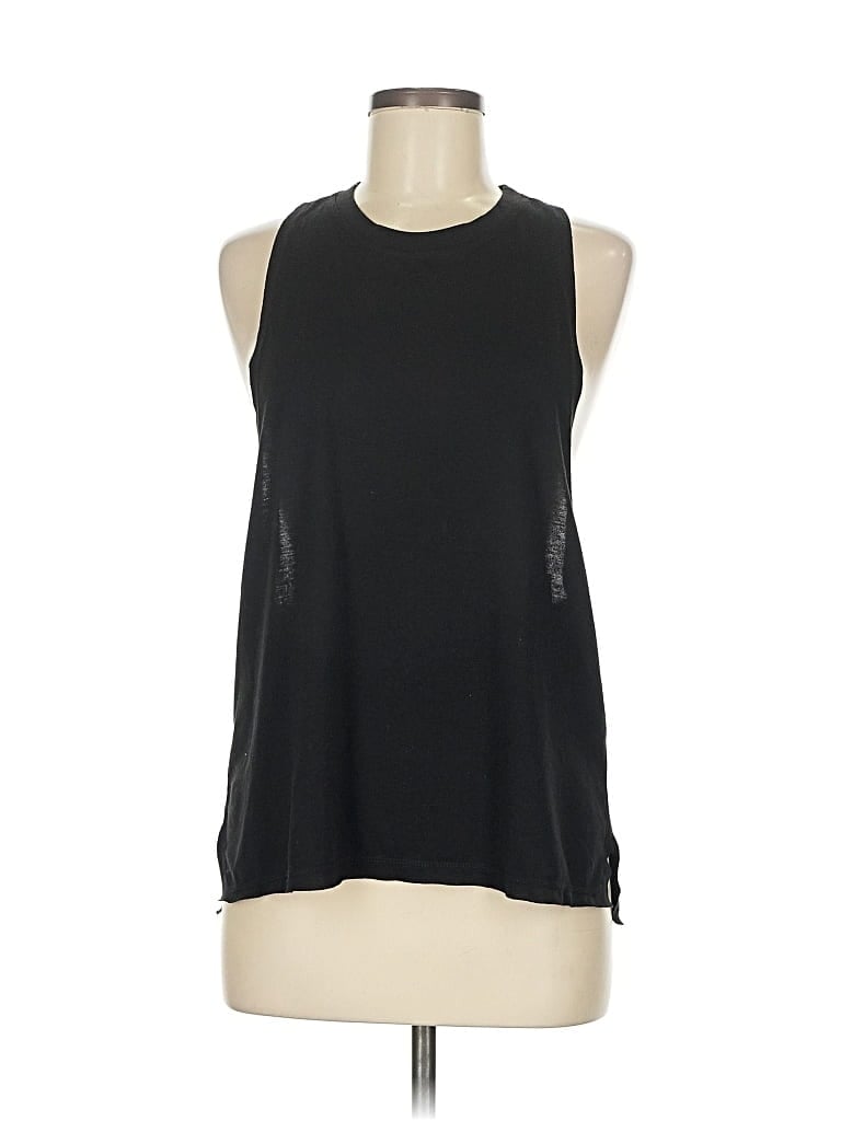 Pre-owned Assorted Brands Sleeveless T-shirt In Black