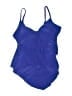Magicsuit Solid Blue Swimsuit Top Size 8 - photo 1
