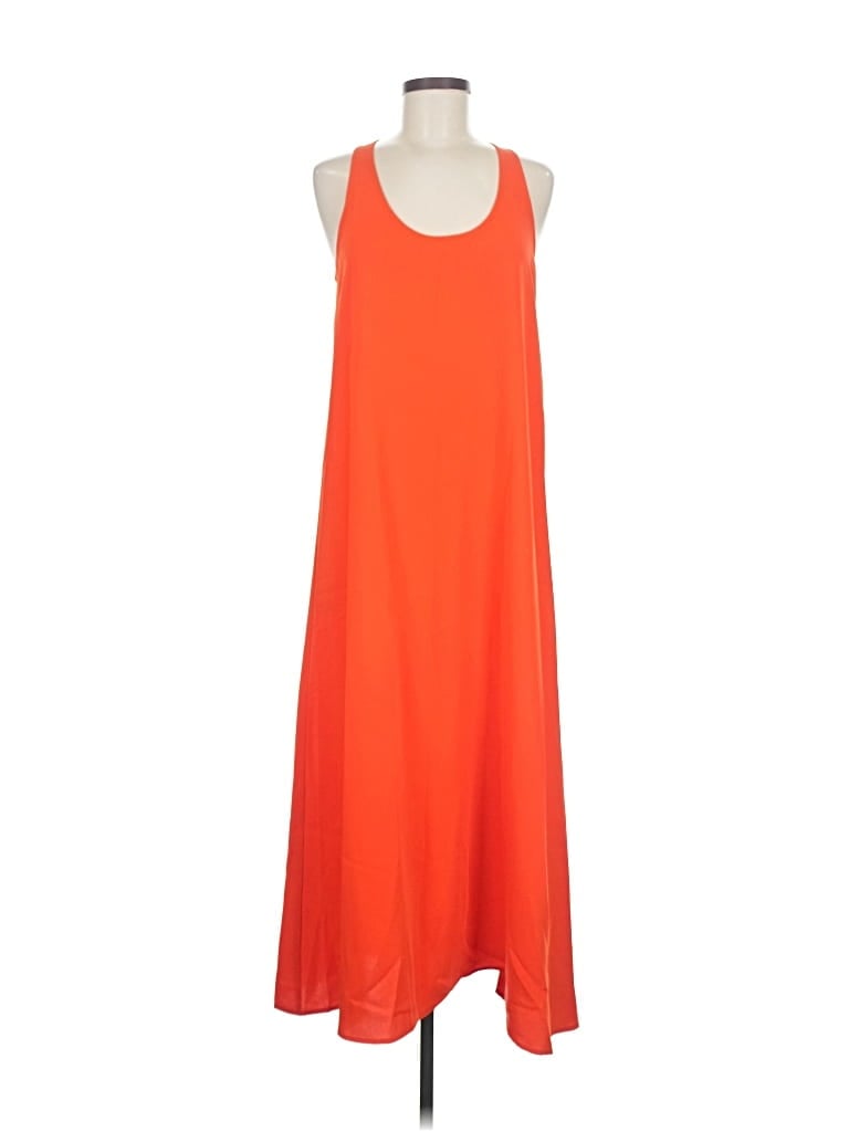 Madewell Casual Dress In Orange