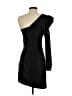 Aqua Metallic Black Cocktail Dress Size S - photo 2