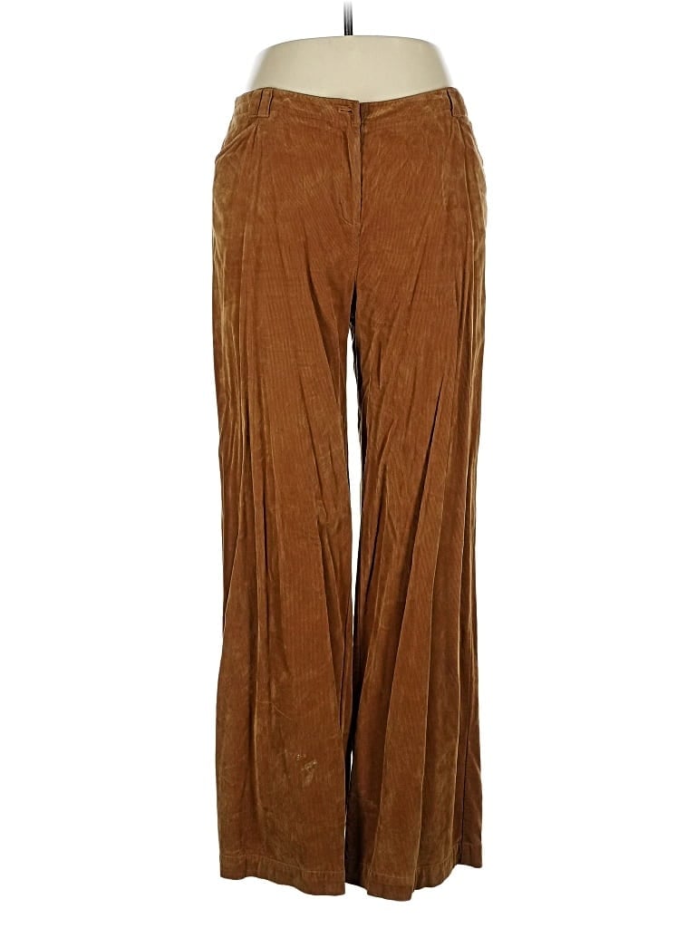 Pre-owned Jjill Casual Pants In Brown