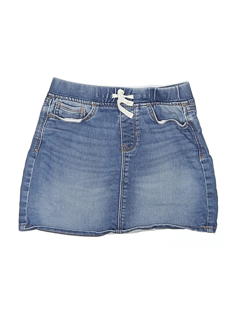 Pre-owned Gap Kids' Denim Skirt In Blue