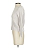T Tahari Silver Ivory Turtleneck Sweater Size S - photo 5