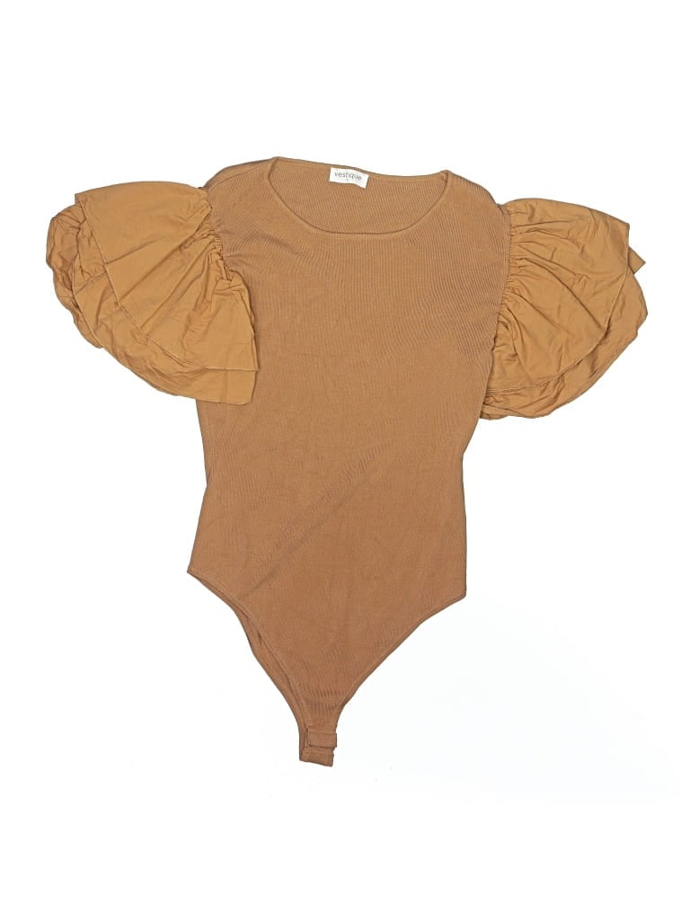Pre-owned Vestique Bodysuit In Brown