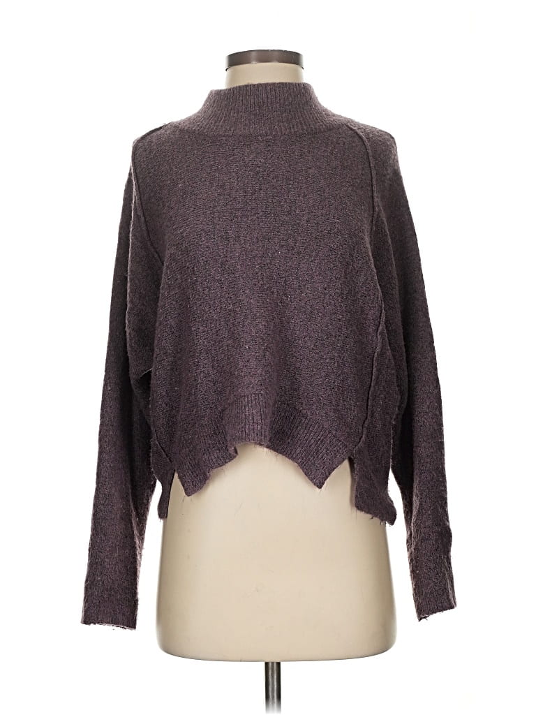 Pre-owned Melrose And Market Turtleneck Sweater In Brown