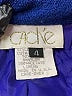 Cache Blue Wool Skirt Size 4 - photo 3