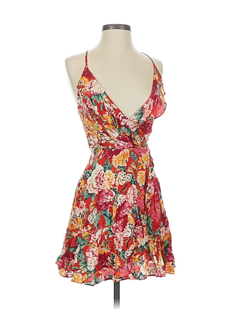 Pre-owned Kimchi Blue Cocktail Dress In Red