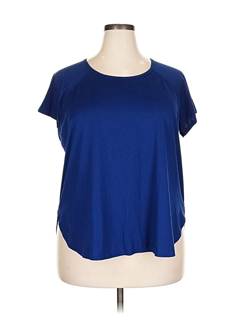 Pre-owned Ideology Short Sleeve T-shirt In Blue