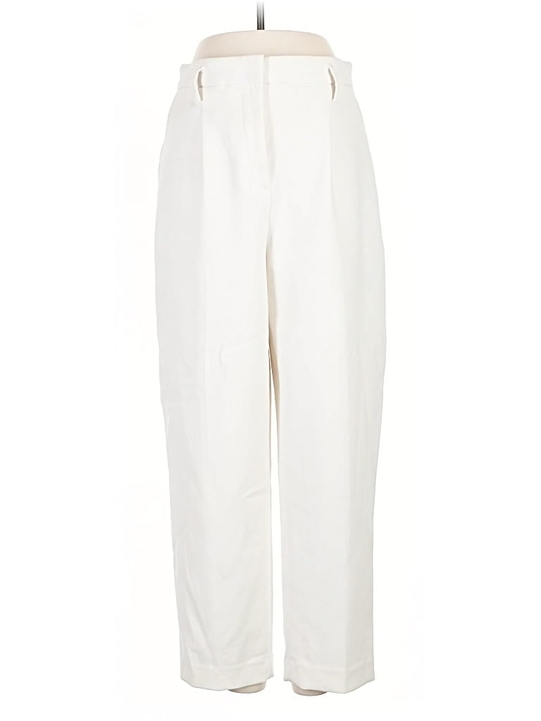 Pre-owned Ann Taylor Casual Pants In White