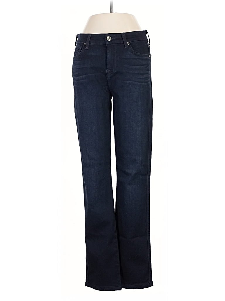 Pre-owned 7 For All Mankind Jeans In Blue
