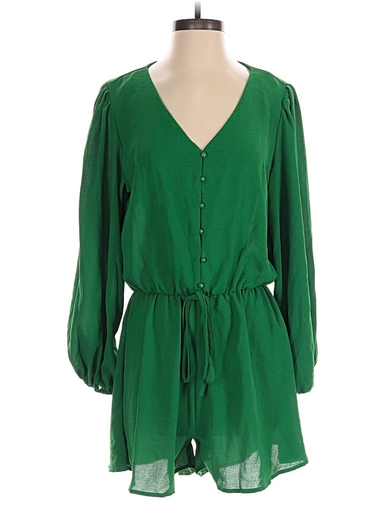 Pre-owned Unbranded Romper In Green