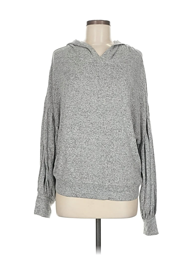 Pre-owned Express Outlet Pullover Sweater In Gray