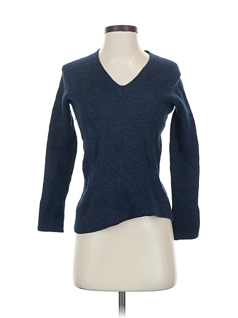 Pre-owned Banana Republic 3/4 Sleeve T-shirt In Blue