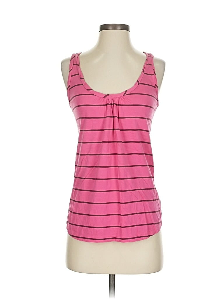 Pre-owned Juicy Couture Tank Top Pink Sweetheart Neckline Tops