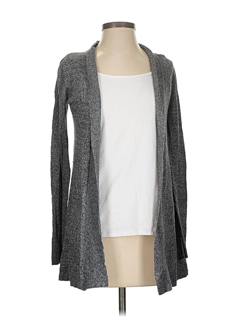 Pre-owned Express Cardigan Sweater In Gray