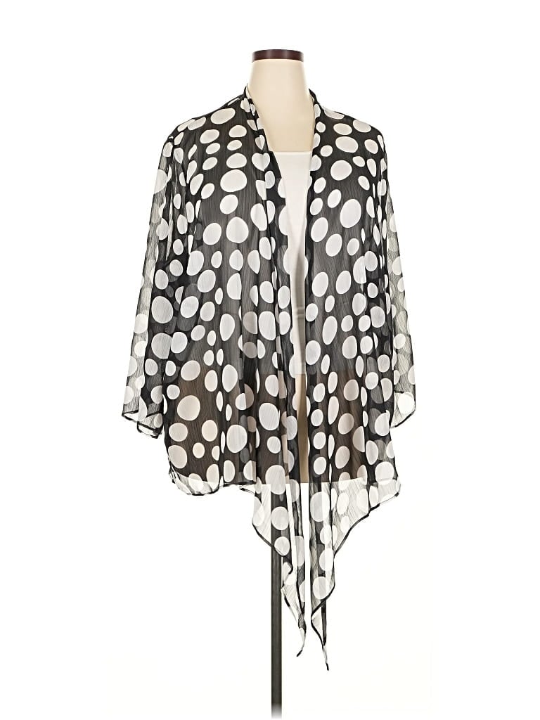 Pre-owned Slinky Brand Kimono In Silver