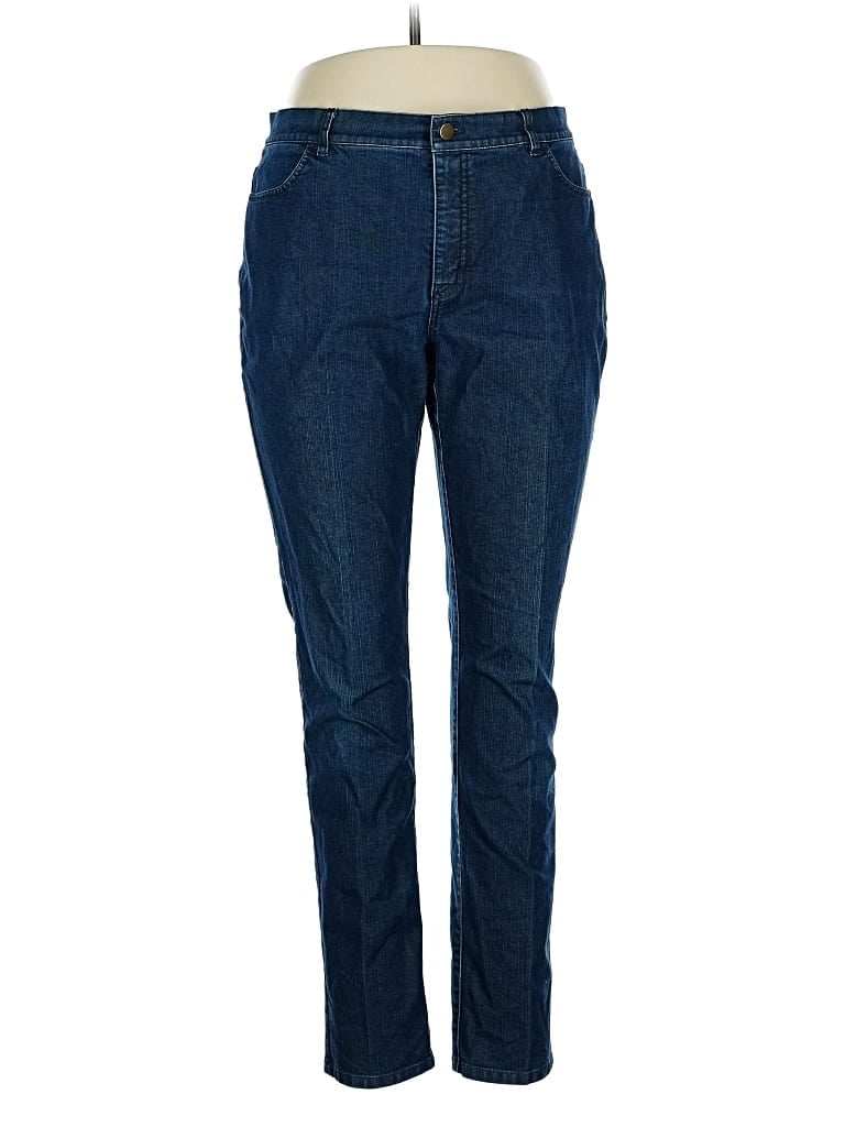 Pre-owned Lafayette 148 Jeans In Blue