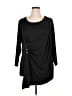 Truth + Style Black Casual Dress Size 1X (petite) - photo 1
