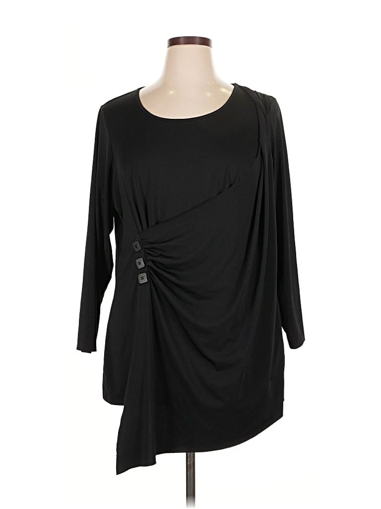 Pre-owned Truth + Style Casual Dress In Black