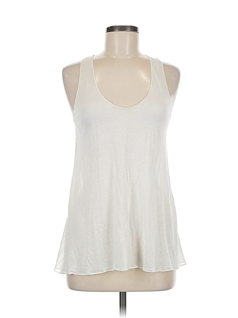 Pre-owned The Row Sleeveless Top Ivory Halter Neckline Tops In White
