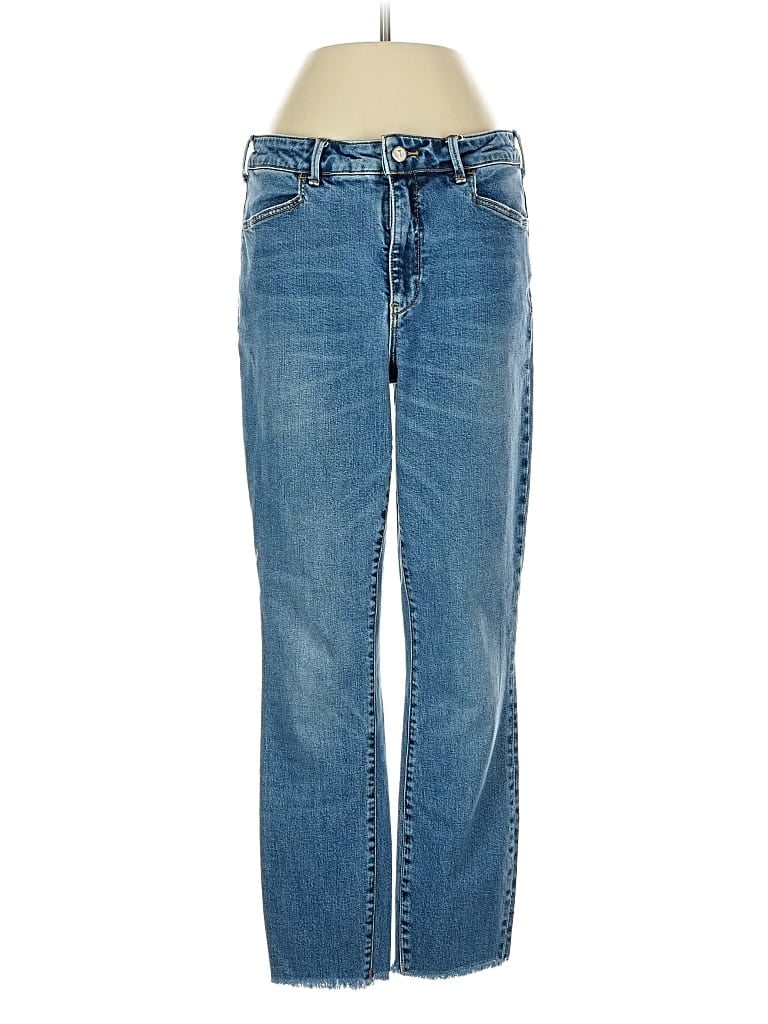 Pre-owned Pilcro And The Letterpress Jeans In Blue