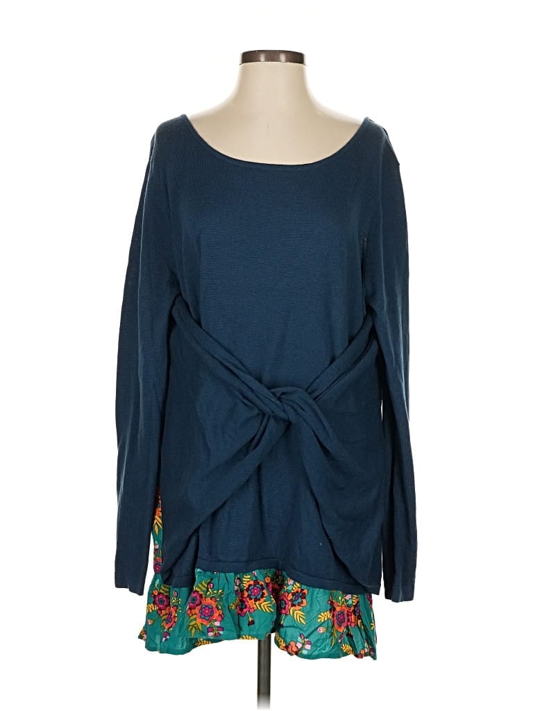 Pre-owned Matilda Jane Pullover Sweater In Blue