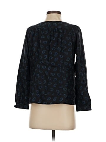 Marc by Marc Jacobs Long Sleeve Silk Top (view 2)