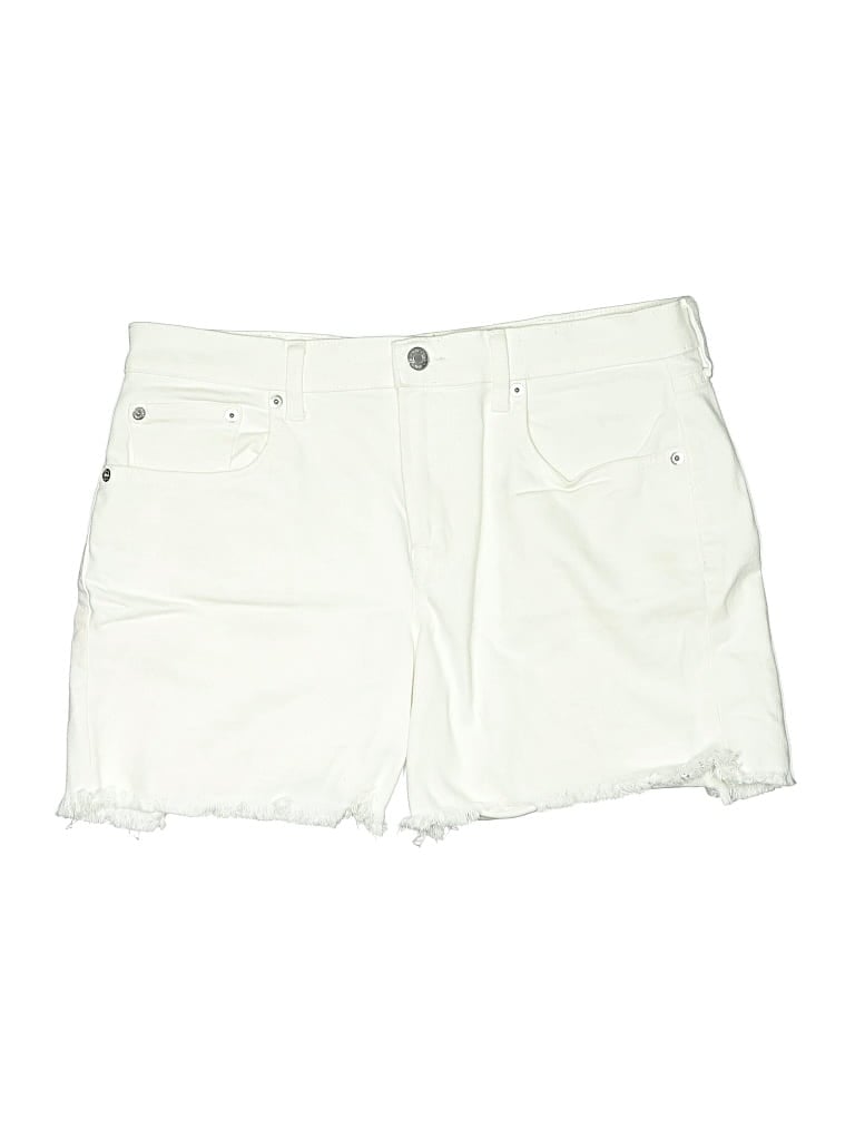 Pre-owned Gap Denim Shorts In White