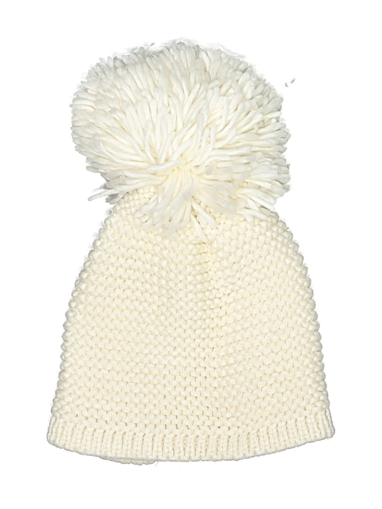 Pre-owned Aspen Beanie Hat In White