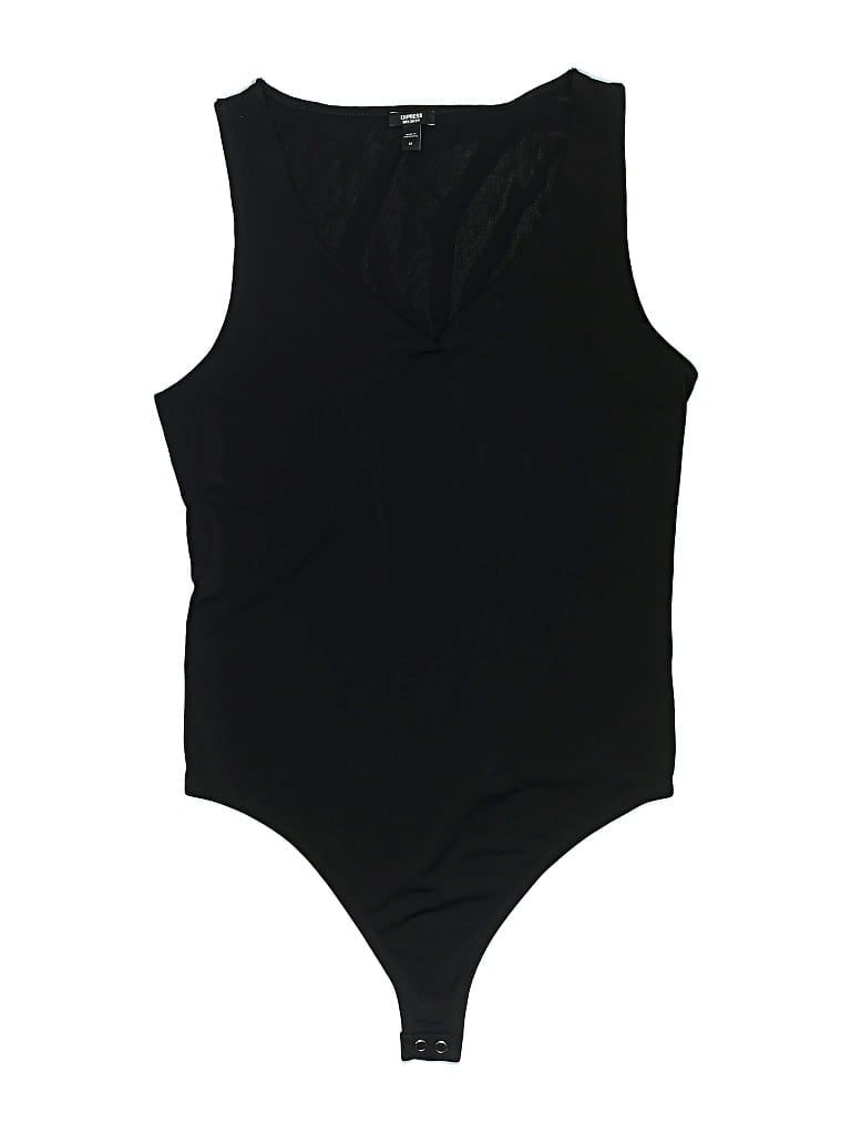Pre-owned Express Bodysuit In Black
