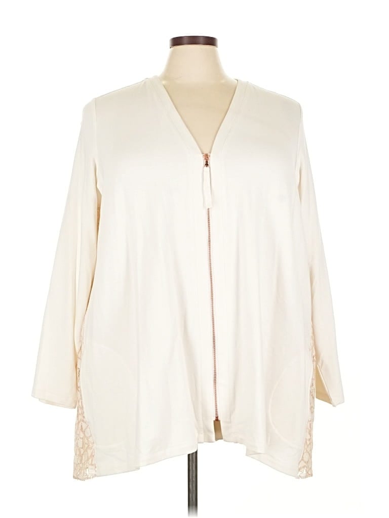 Pre-owned Logo Lounge Jacket In White