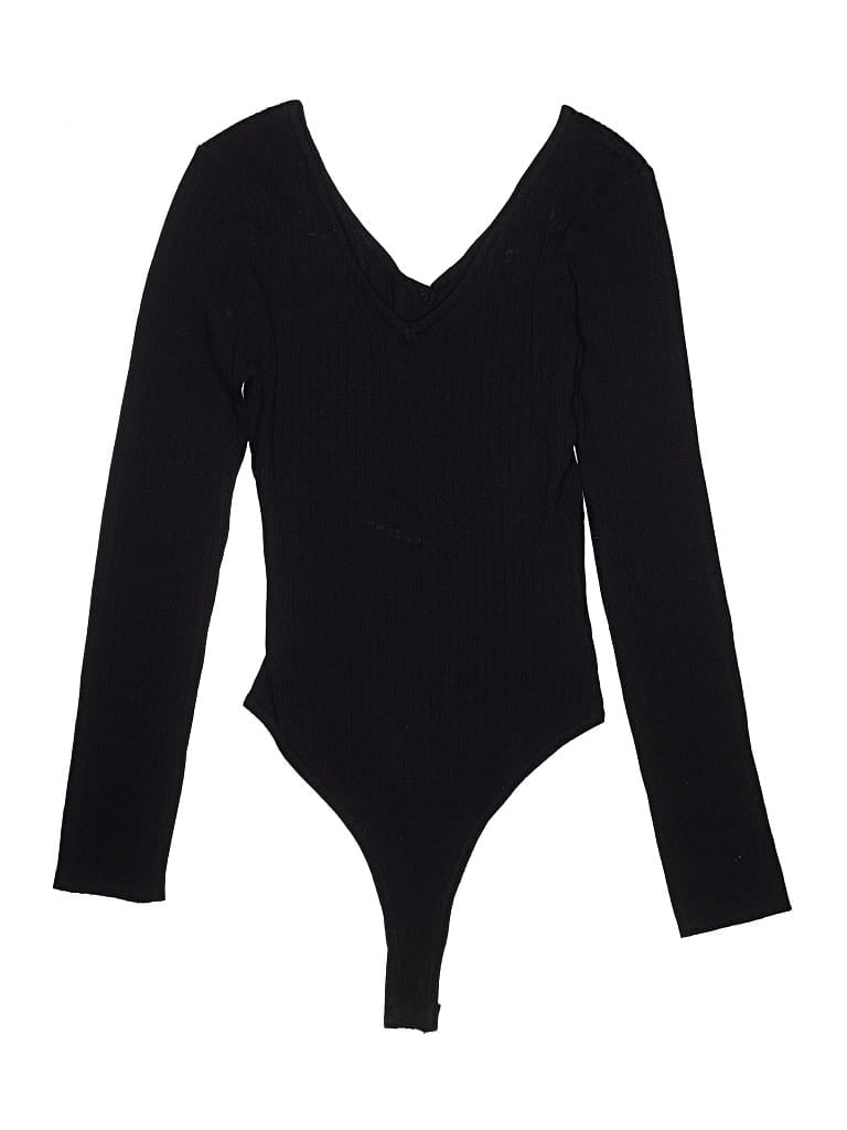 Pre-owned Love Tree Bodysuit In Black