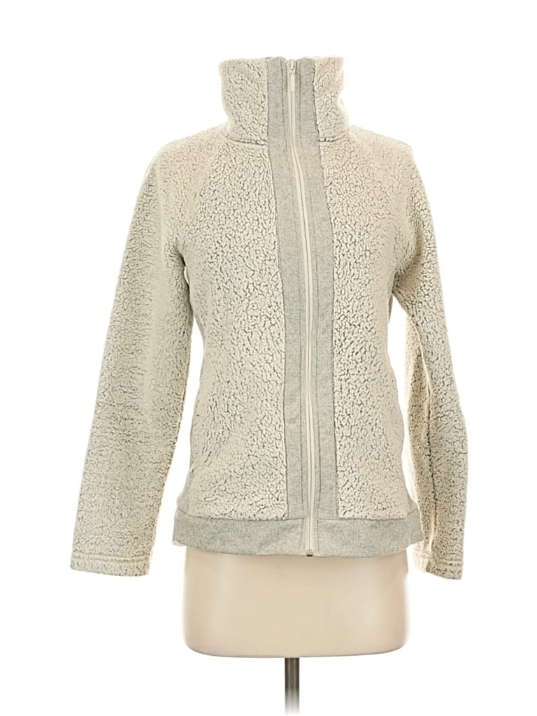 Pre-owned The North Face Fleece Jacket In White