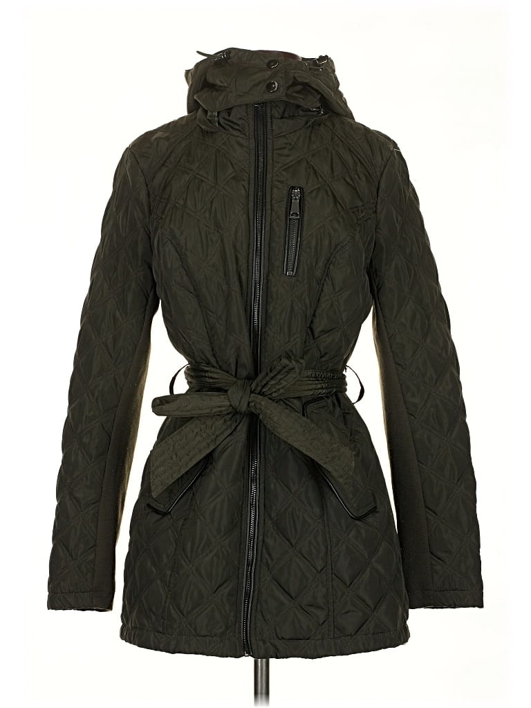 Pre-owned Sebby Collection Coat In Green