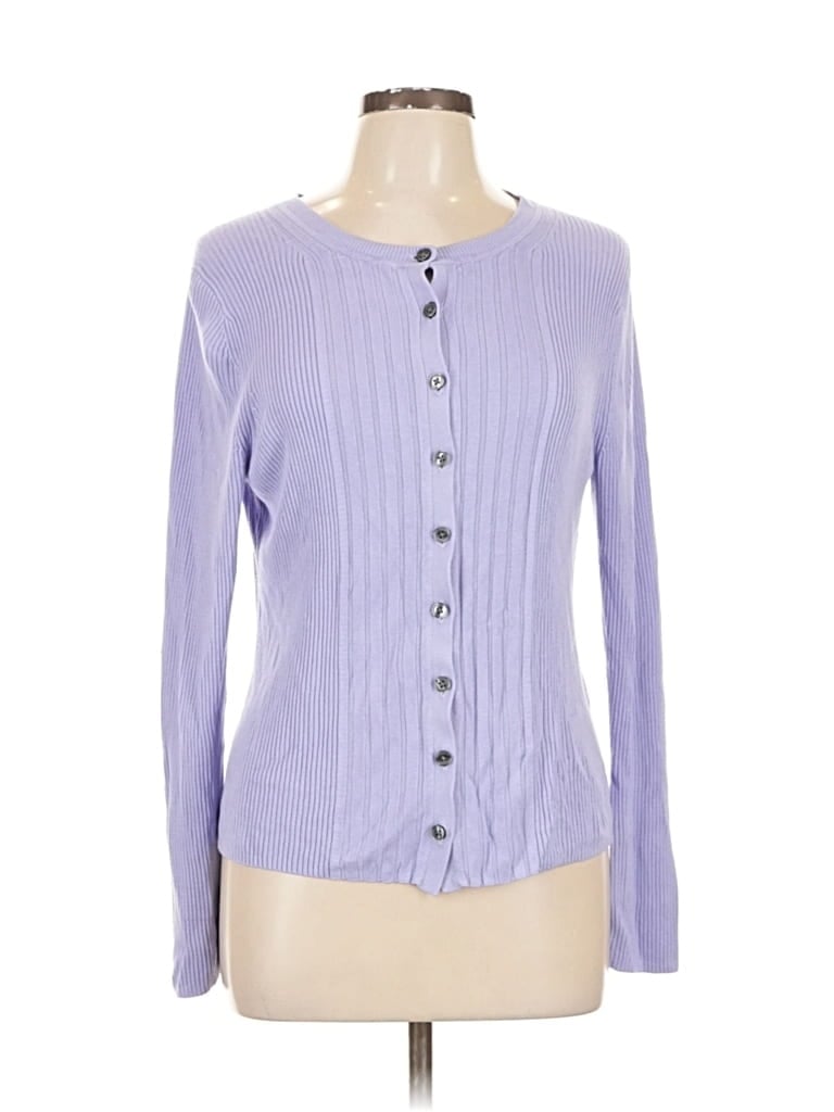 Pre-owned Banana Republic Factory Store Long Sleeve Blouse In Purple
