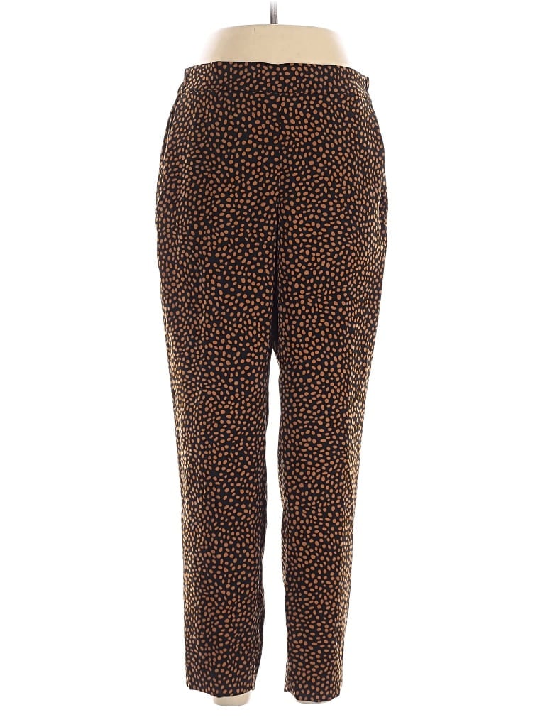 Pre-owned J.crew Factory Store Casual Pants In Brown