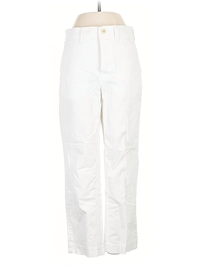 Pre-owned Everlane Casual Pants In White