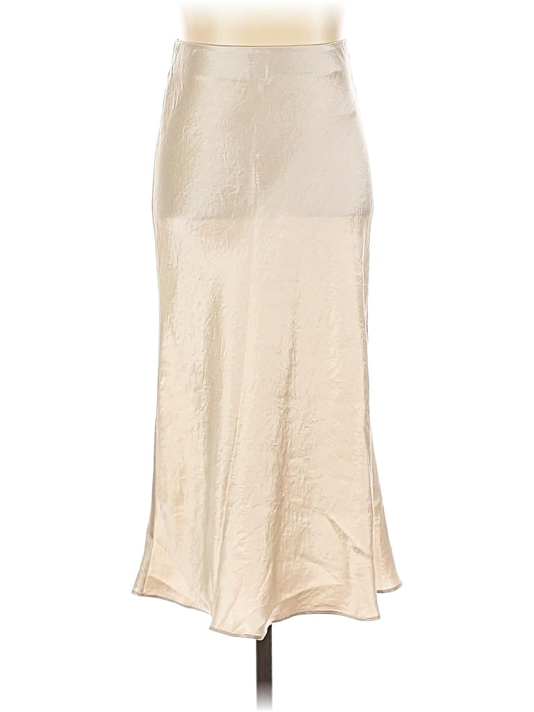 Pre-owned Babaton Formal Skirt In White
