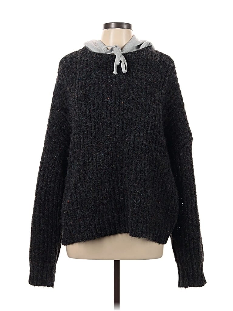 Pre-owned Offline By Aerie Long Sleeve Turtleneck In Gray