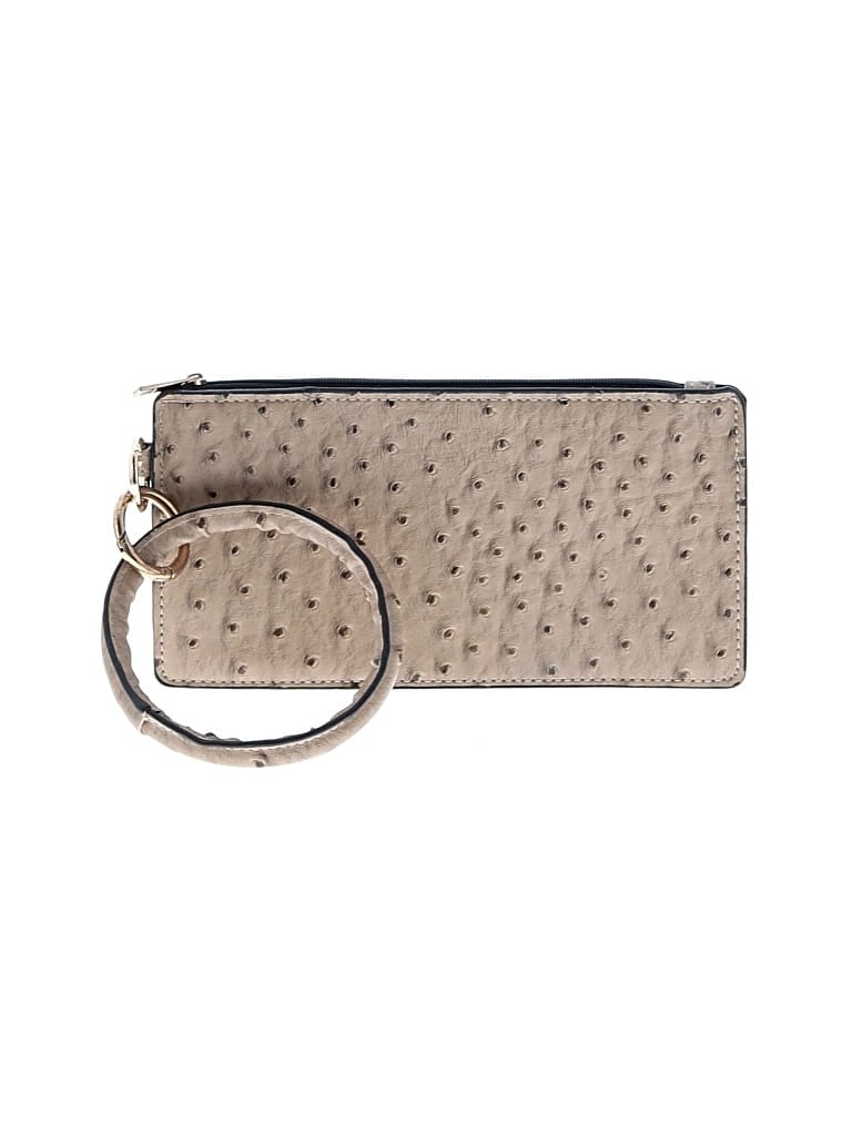 Pre-owned Unbranded Wristlet In Brown